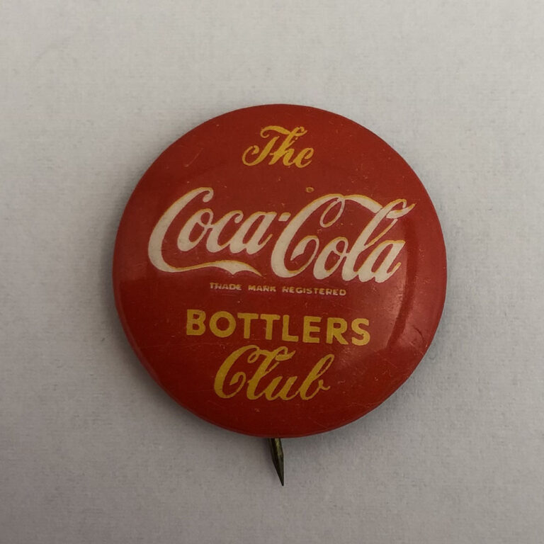 A rare vintage Coca-Cola pin