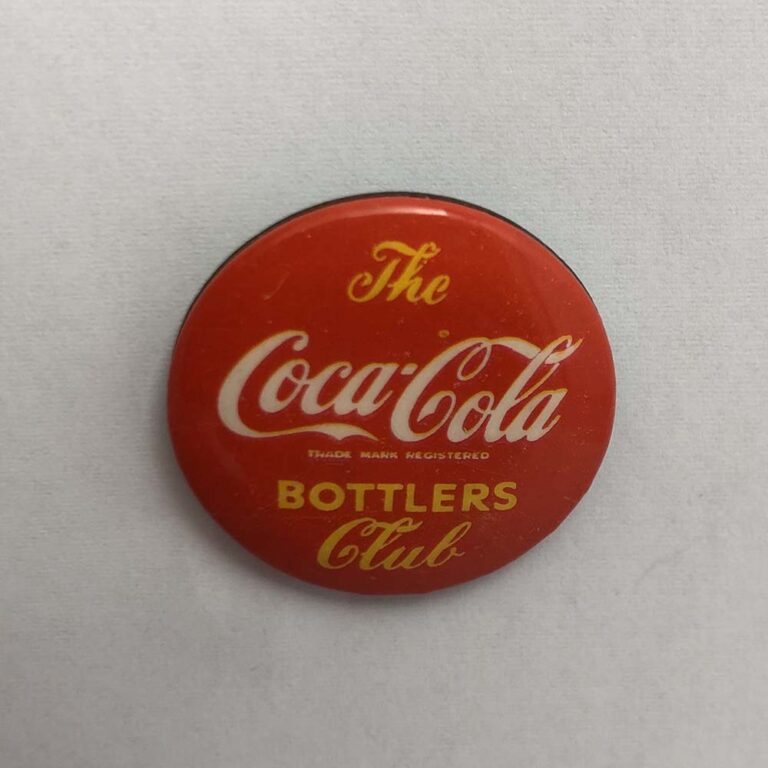 A rare vintage Coca-Cola pin
