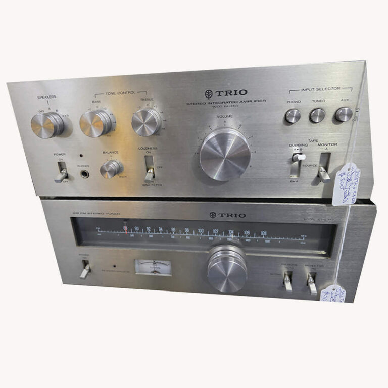 Trio vintage amp and tuner
