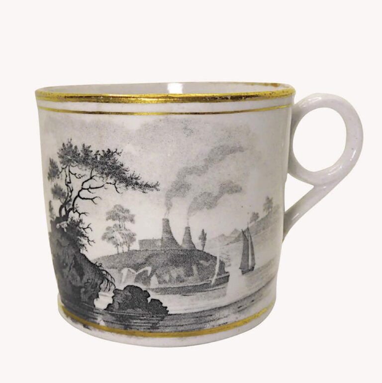 Regency period porcelain coffee can c.1800– 1820.