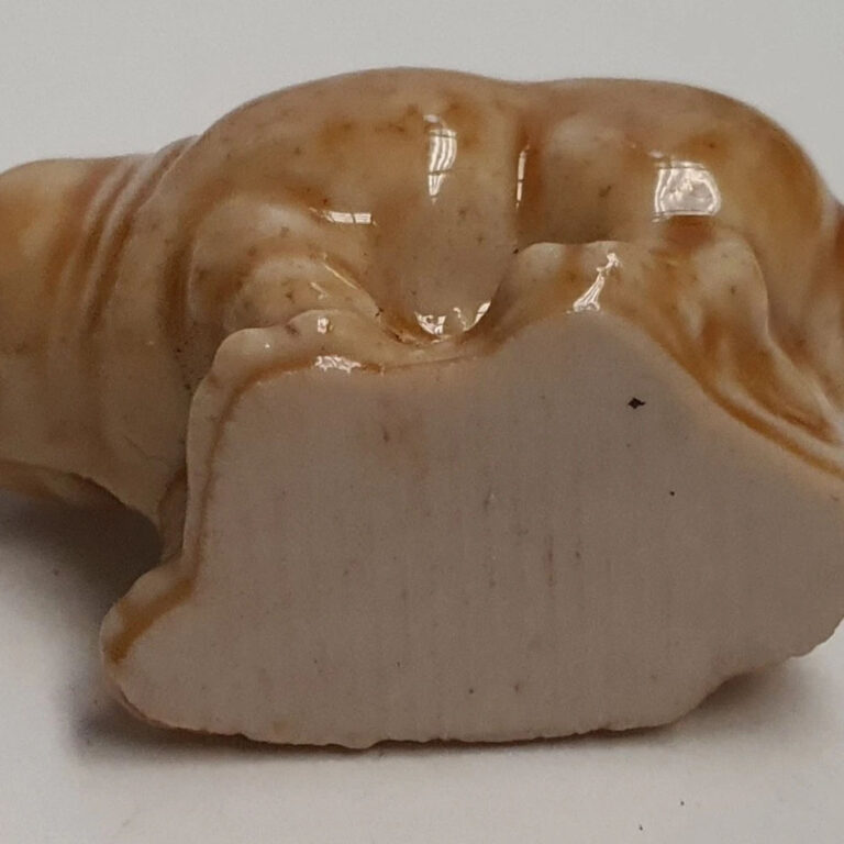 An English Wade Whimsies Hippo #20 in the yellow box