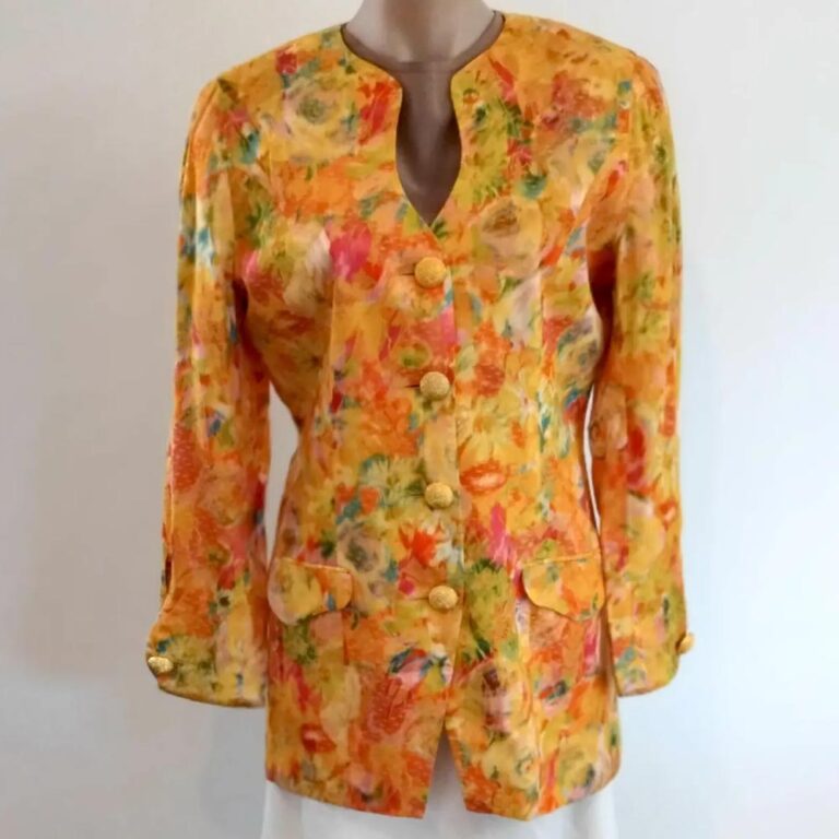 Vintage 1980s Ewaldo Bock designer jacket