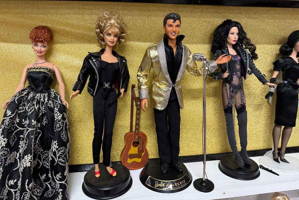 Barbie celebrity dolls collection at auction