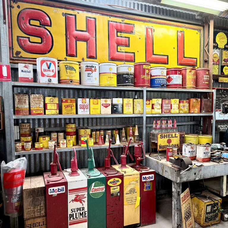 Petroliana at Port Pirie Motor and Transport Museum Collection Auction.
