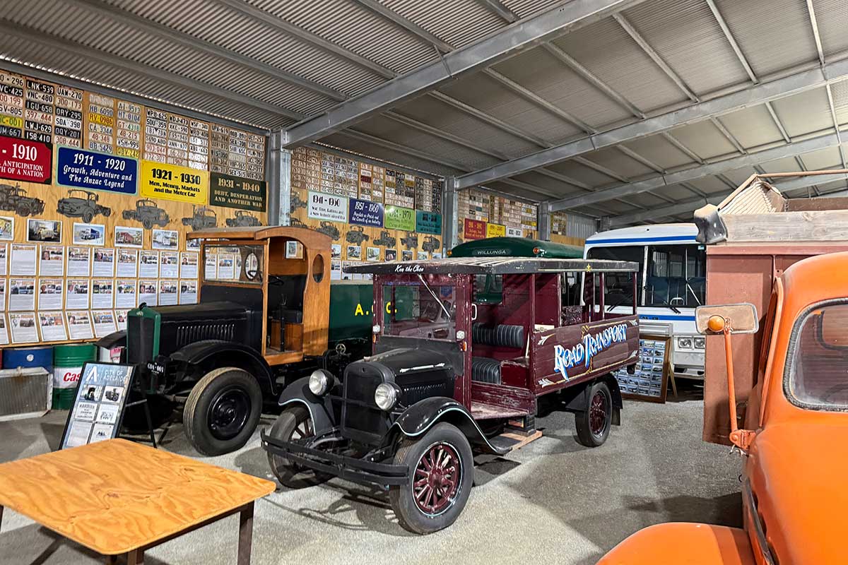 Road transport museum historical vehicles for auction