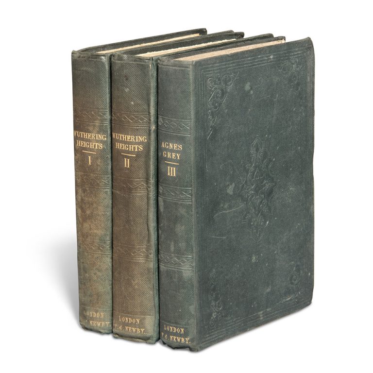 Wuthering Heights 1847 first edition by Emily Brontë