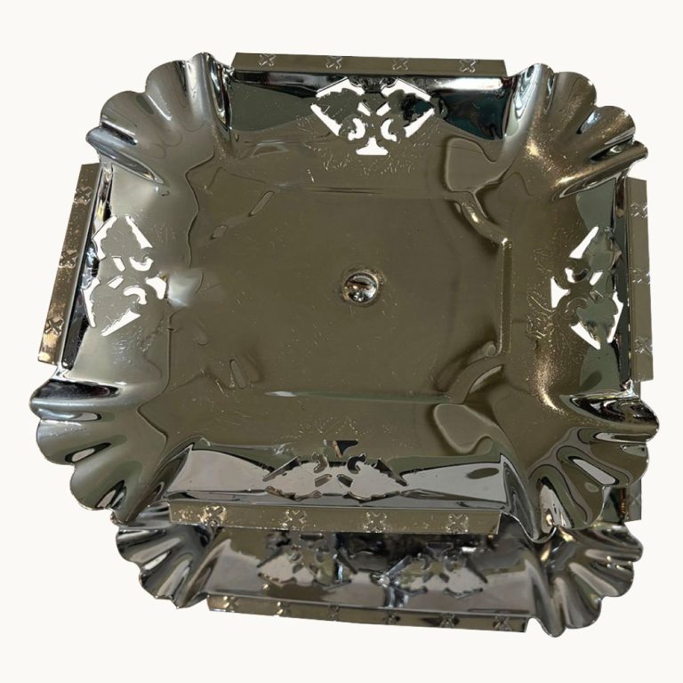 Silver plated Art Deco serving stand