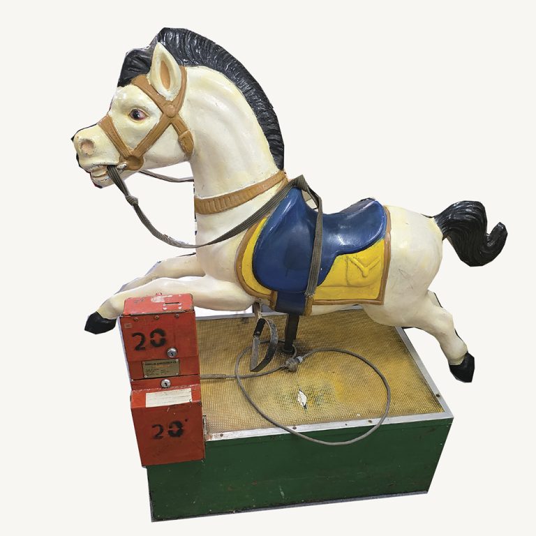 Rare pony carousel ride