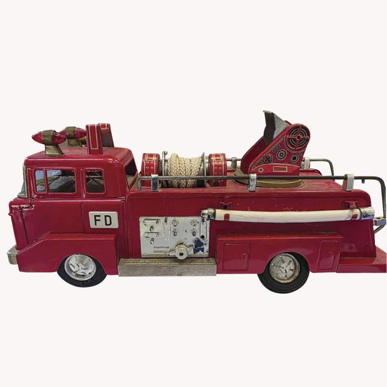 Japanese vintage toy fire truck