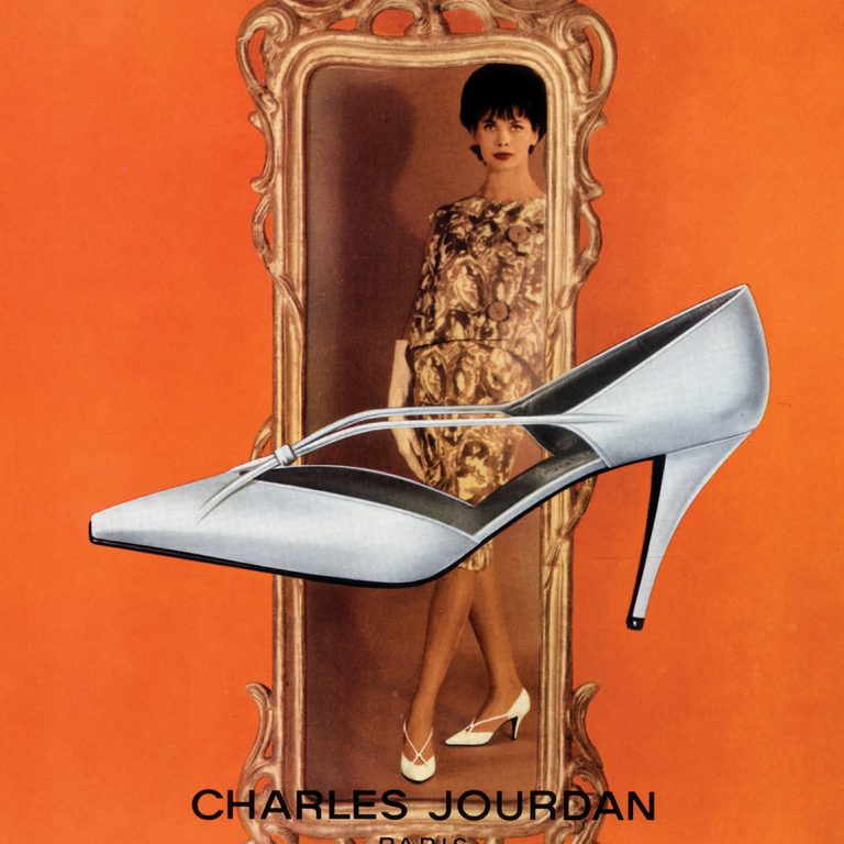 Charles Jourdan advertisement from 1961.