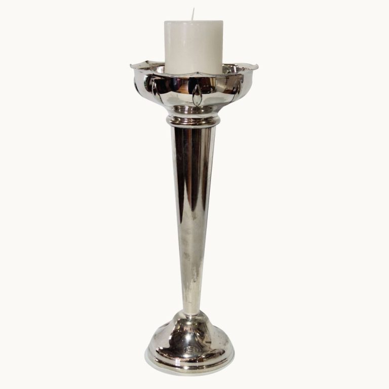 A Phoenix plate EPNS vase/candle holder.