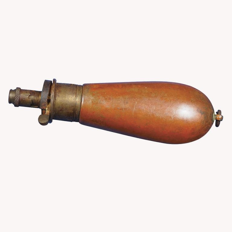 Small bag shaped pistol flask