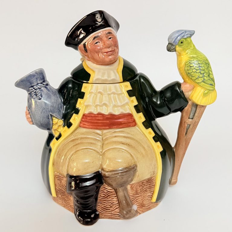 Royal Doulton character teapot Long John Silver