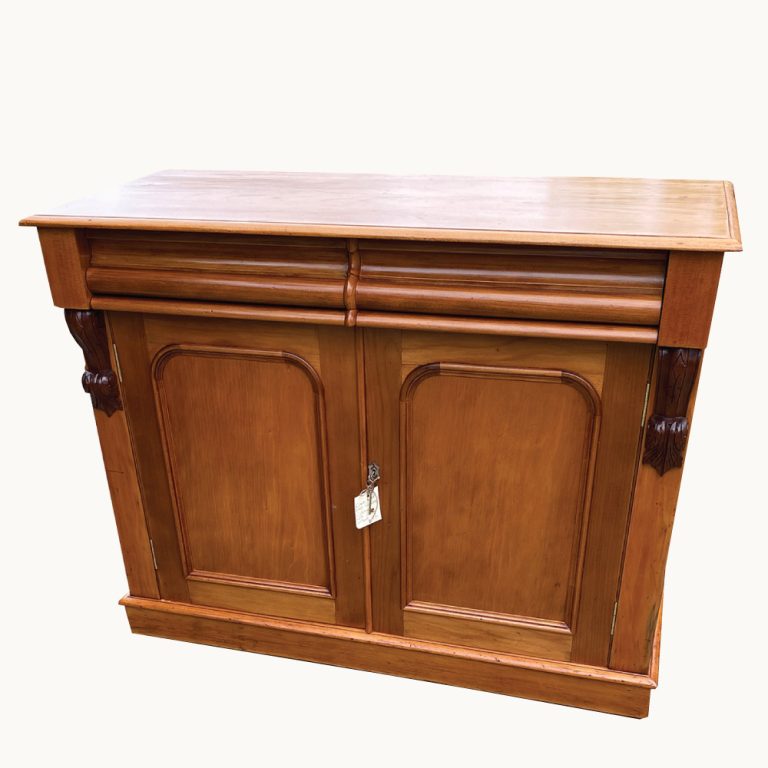 Victorian kauri pine cabinet