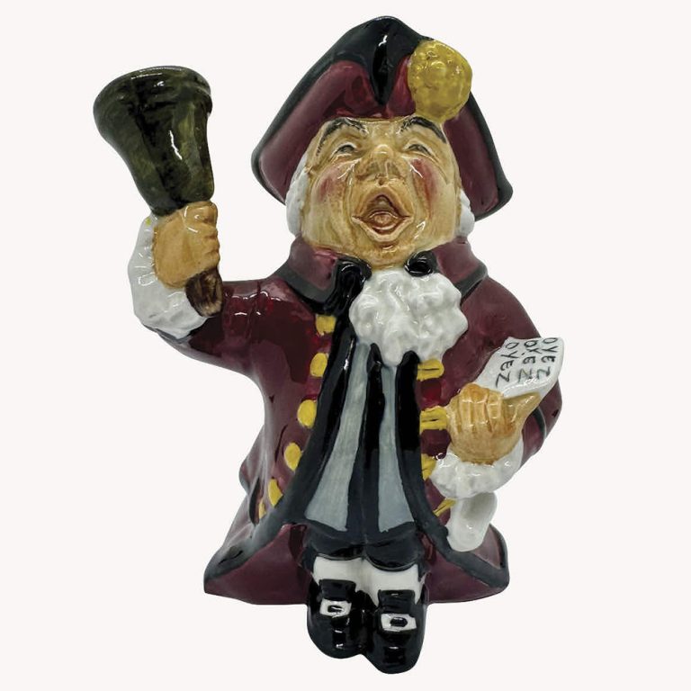 Town Crier Staffordshire Toby jug