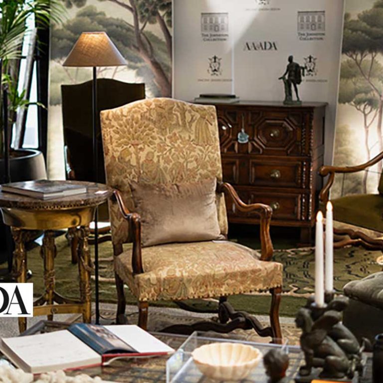 Furnishings display at AAADA Antiques and Art Fair Sydney