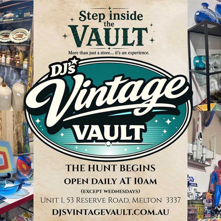 At DJs Vintage Vault THE HUNT BEGINS