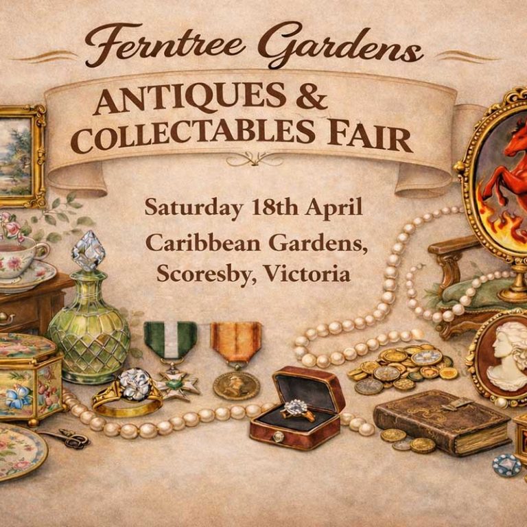 Ferntree Gardens Antiques and Collectables Fair Scoresby Vic