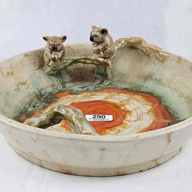 Remued rare koala bowl