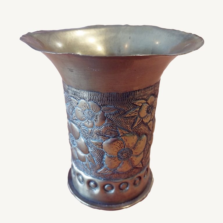 WWI Australian trench art vase