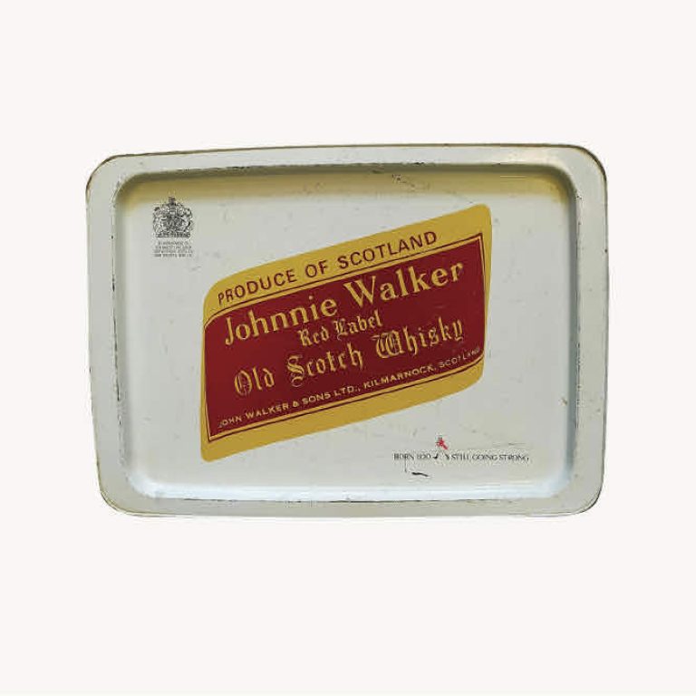 Tin tray, Johnnie Walker