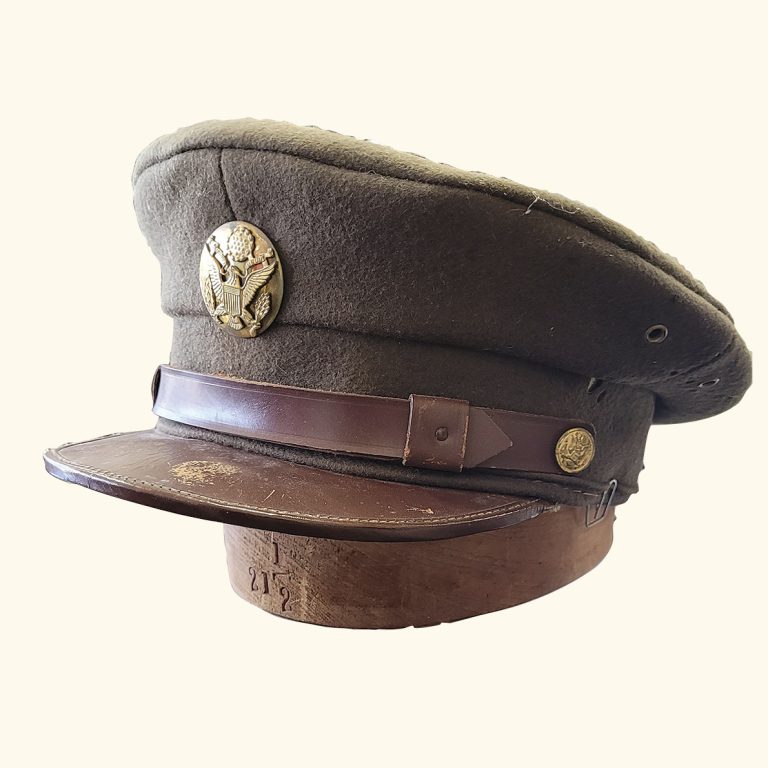 aprils-3-WWII-army-officer-cap