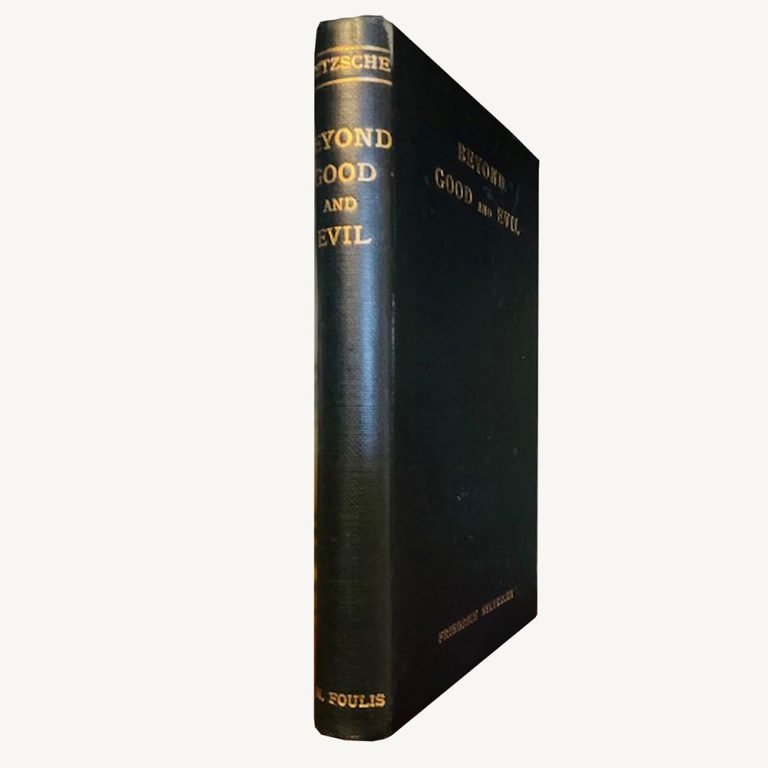 Beyond Good and Evil, Frederic Nietzsche, 1907