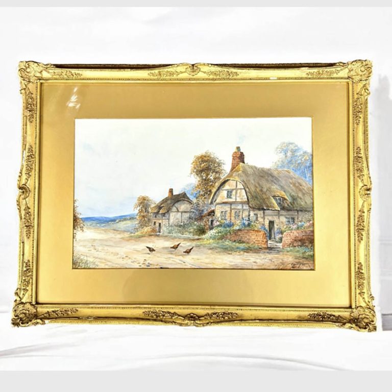 Original watercolour by Ernest T. Potter