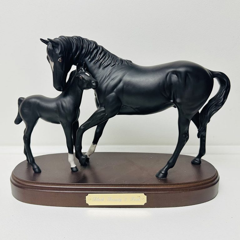 Royal Doulton Black Beauty & Foal figurine