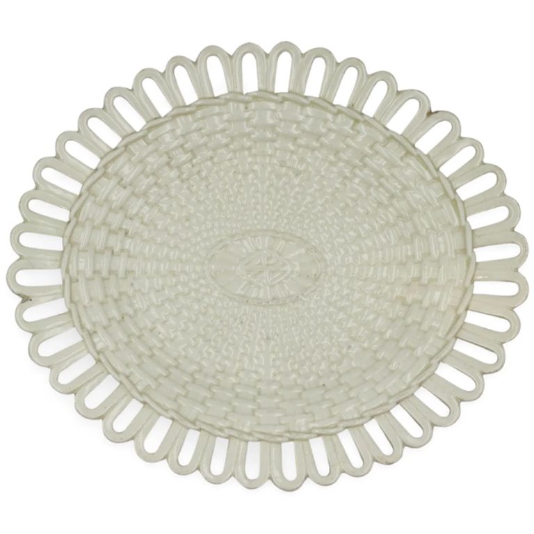 Wedgwood tray with reticulated edge c.1770