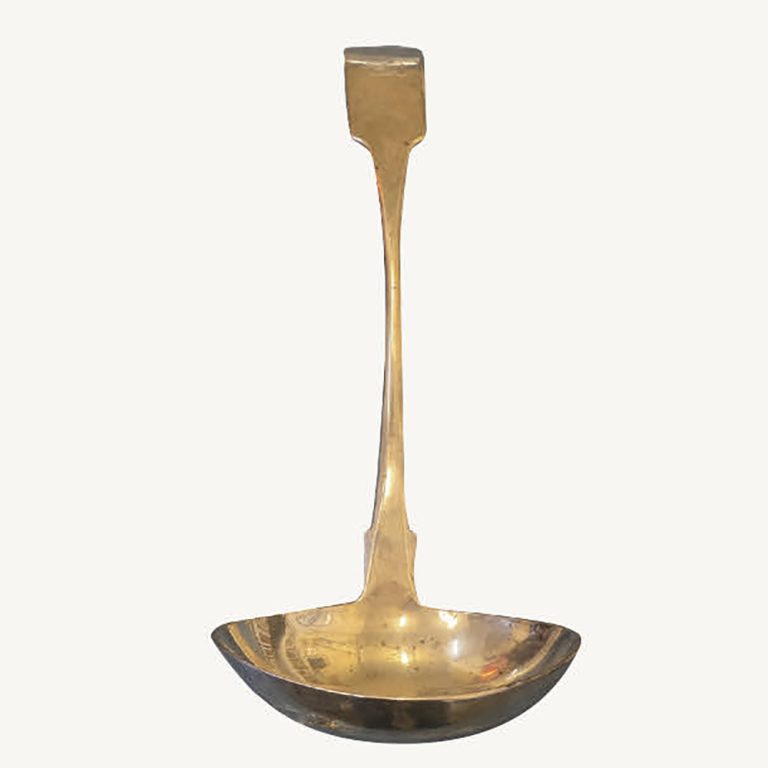 Georgian silver ladle
