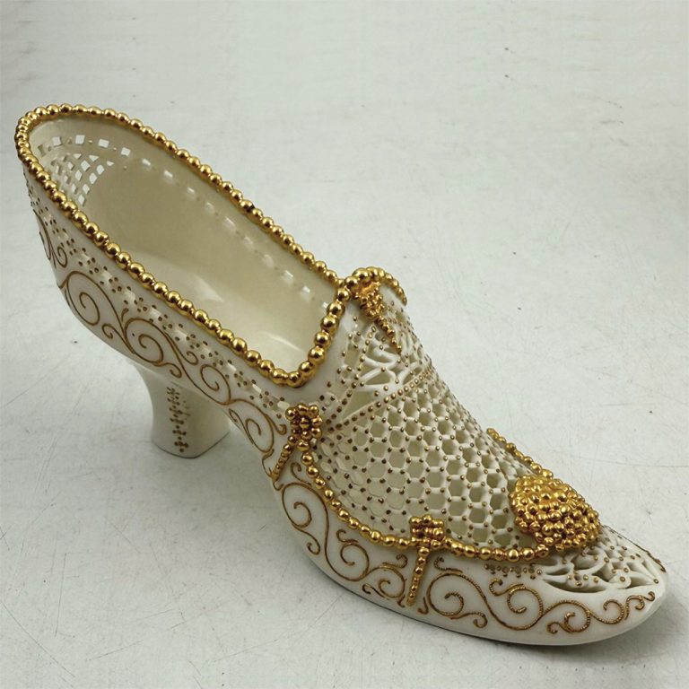 royal worcester pierced shoe george owen
