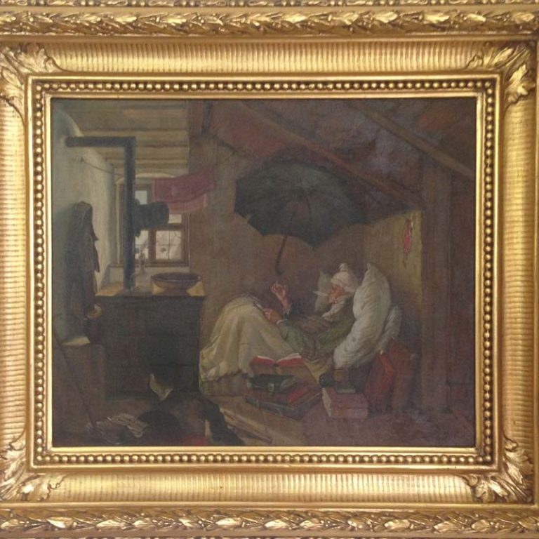 Gold gilded frame restored by Master Gilder Karl Eggert Sydney