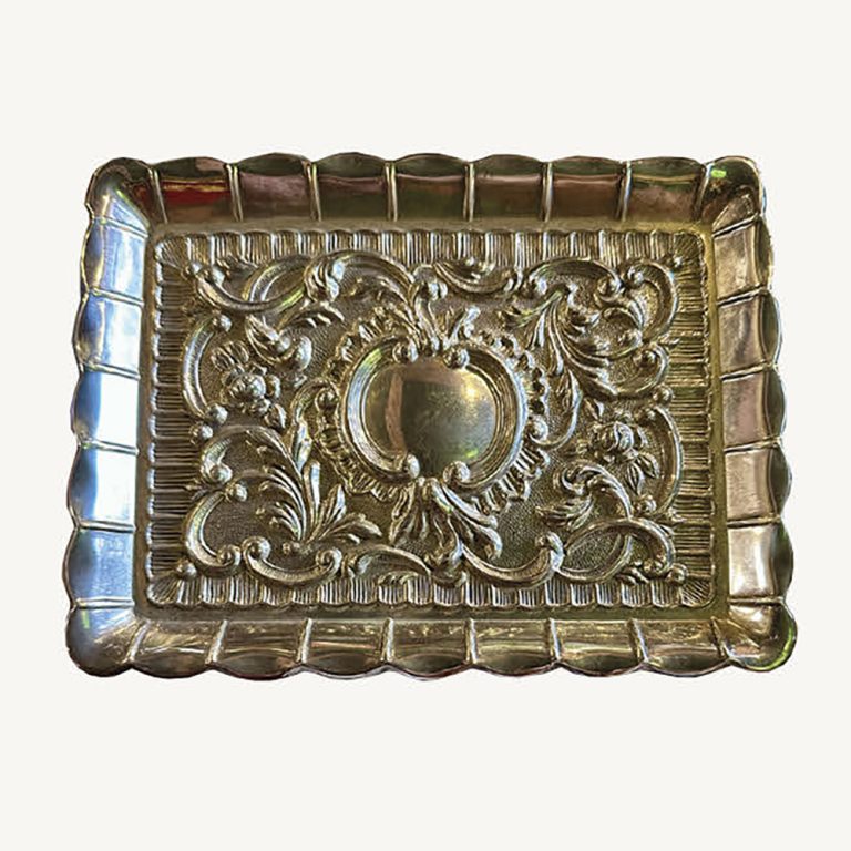 Spanish .915 silver dish