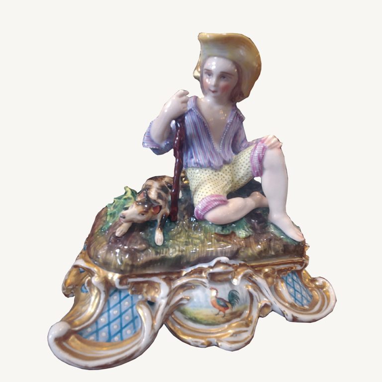 marlene-miller-french-ceramic-inkwell-19th-century