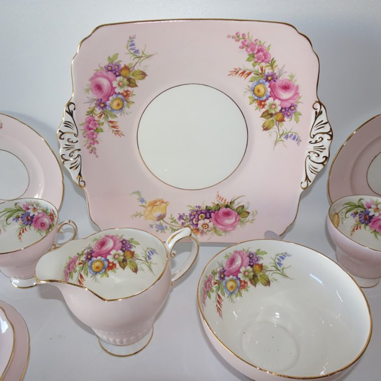 Foley bone china tea set