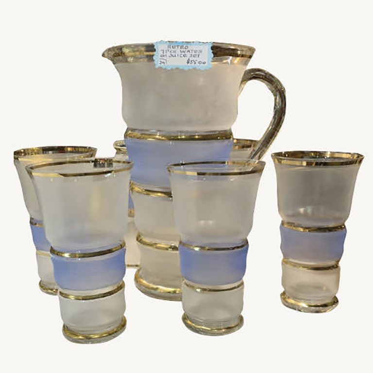 Retro 7 piece water set