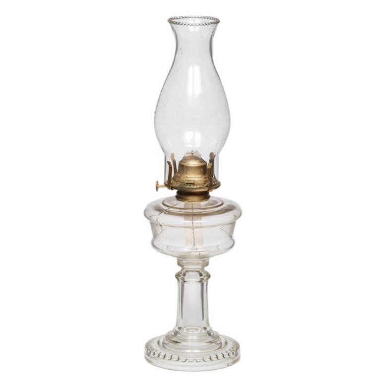American 1920s glass lamp