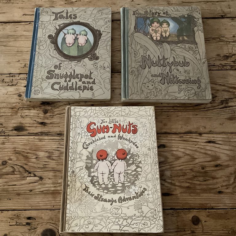 Set of three first edition vintage books by May Gibbs