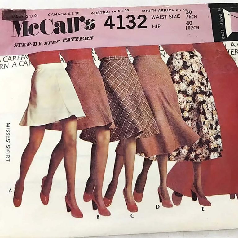 1980s McCalls pattern 4132