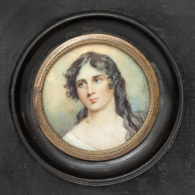 past-connections-antiques-miniature-portrait