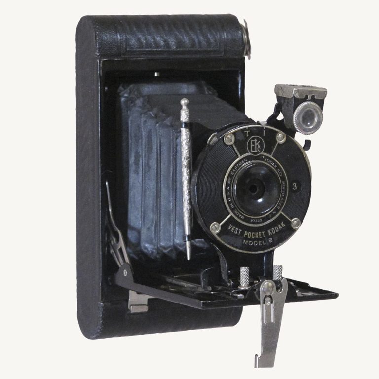 Kodak vest pocket autographic (127 film) camera with stylus and case (works)