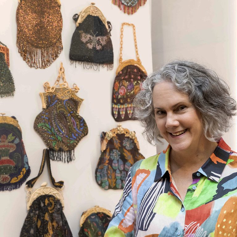 Lizzie Hilburger at Museum of Brisbane_ Precious Exhibition. Image Claudia Baxter