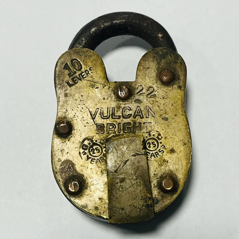 Vintage Vulcan Bright & Co Australia lock (no key)