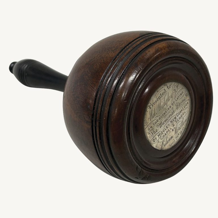 Ceremonial mallet, Midgley c.1883