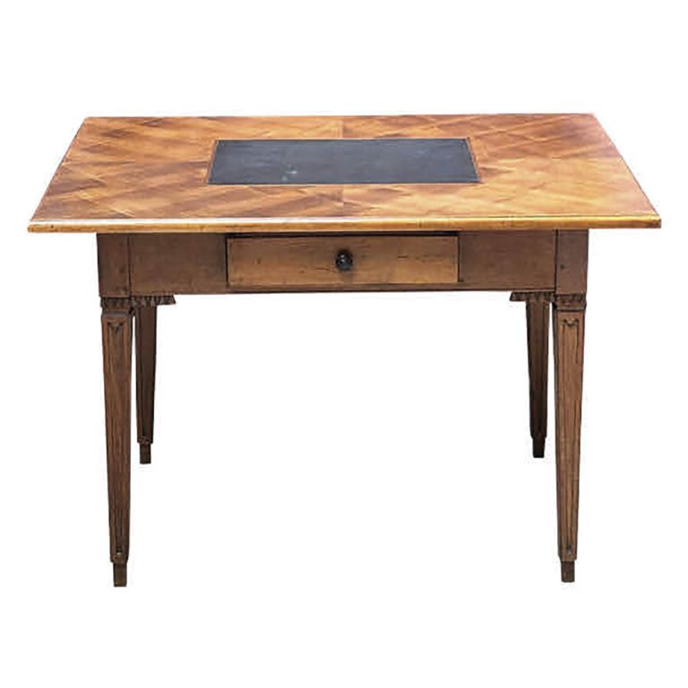 French walnut occasional table